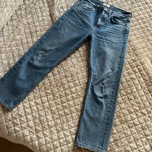 Agolde straight leg jeans